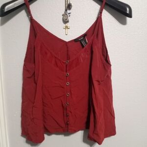 Forever 21 Flowy button down top